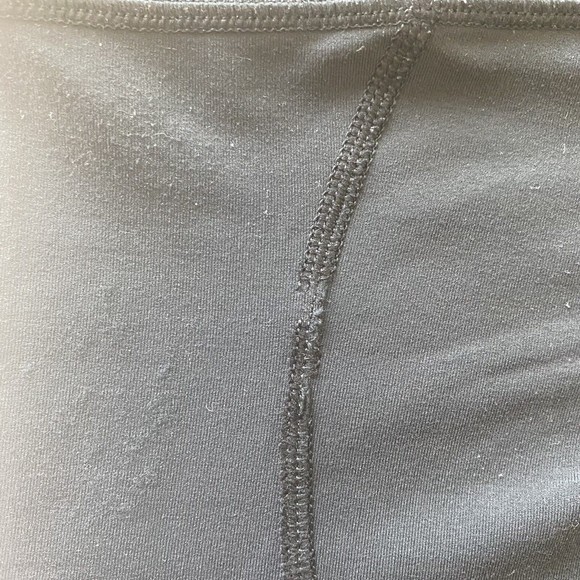 Lululemon Run Inspire Crop II Tight Leggings capri Solid Black Size 2 - Picture 11 of 16